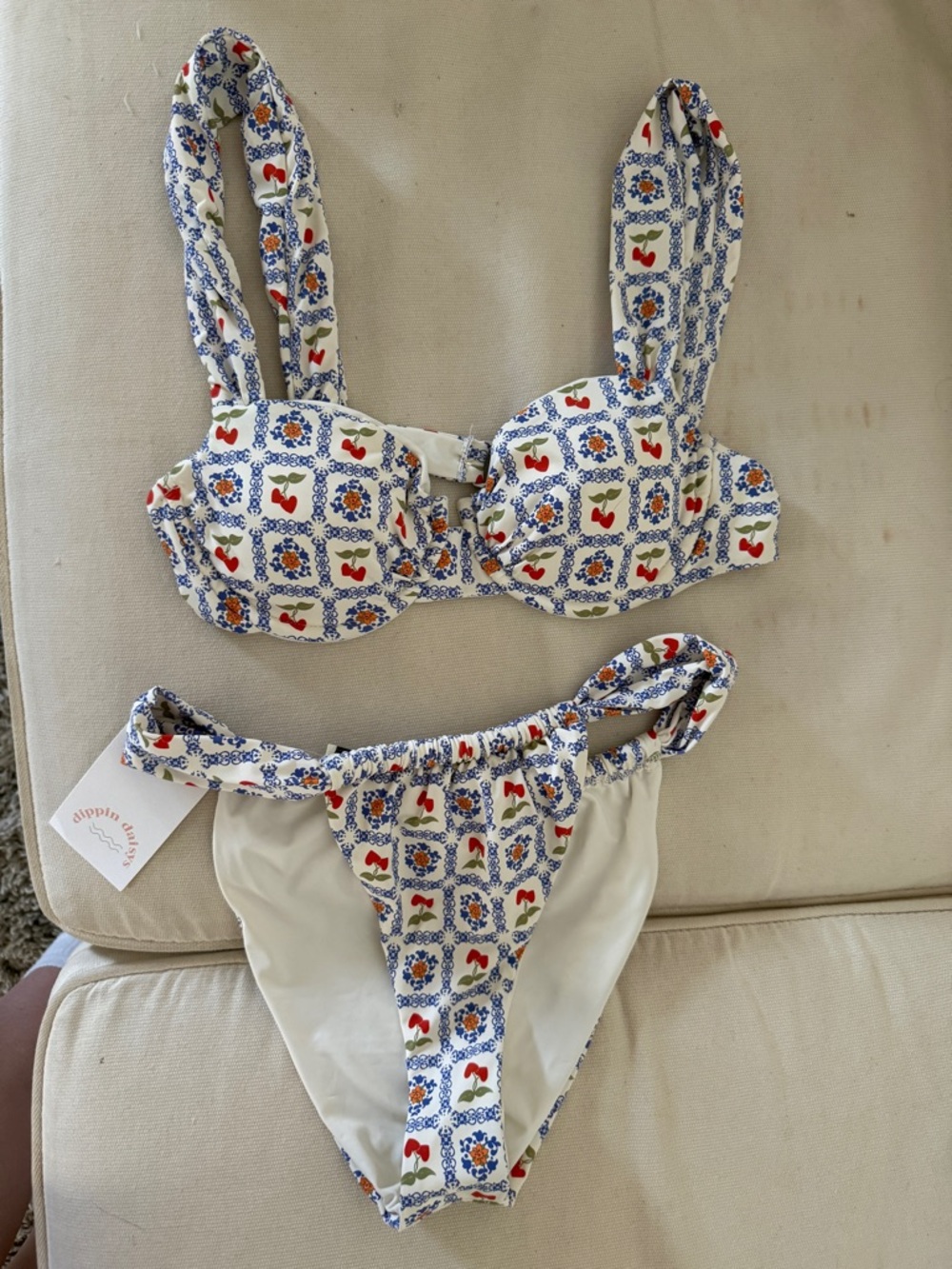 NWT Dippin' Daisy's Palermo Bikini Set Size Small
